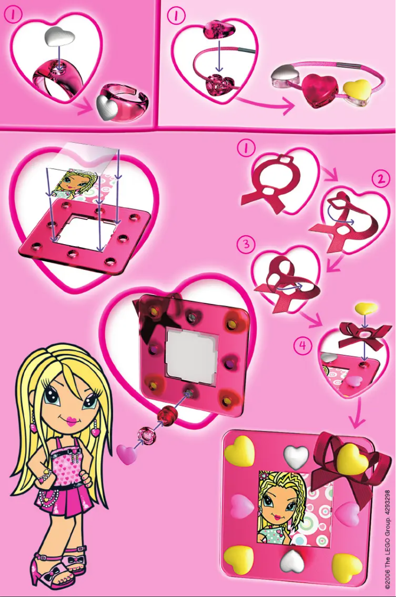 Page 1 of the manual User Manual Lego Frame & Hairband