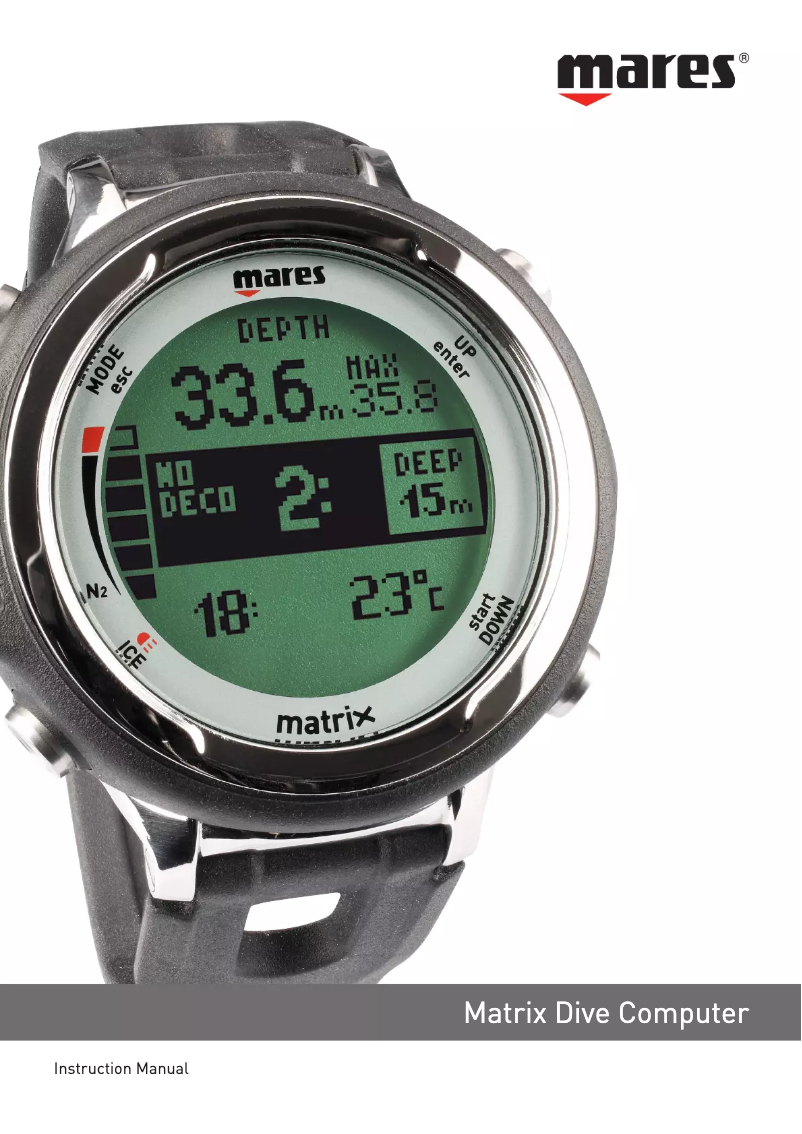 Page 1 de la notice Manuel utilisateur Mares Matrix