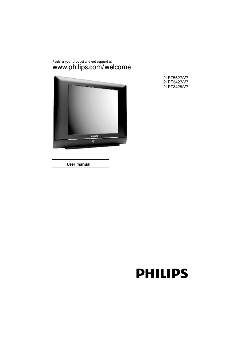 Page n°1 - Manuel utilisateur Philips 20PT4331