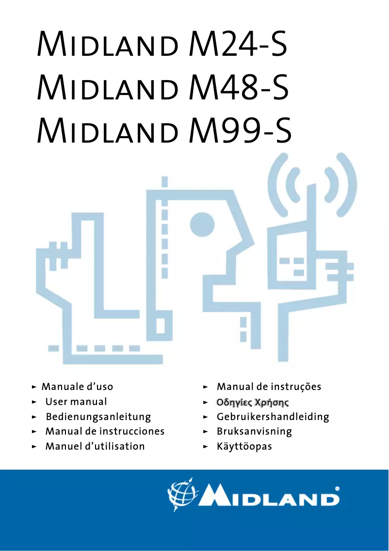 Page 1 de la notice Manuel utilisateur Midland M99-S