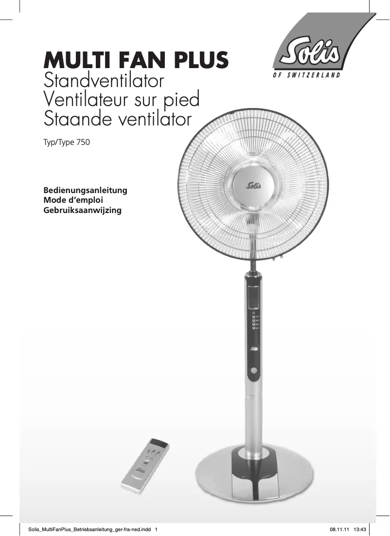 Página 1 del manual Manual de usuario Solis Multi Fan Plus 750