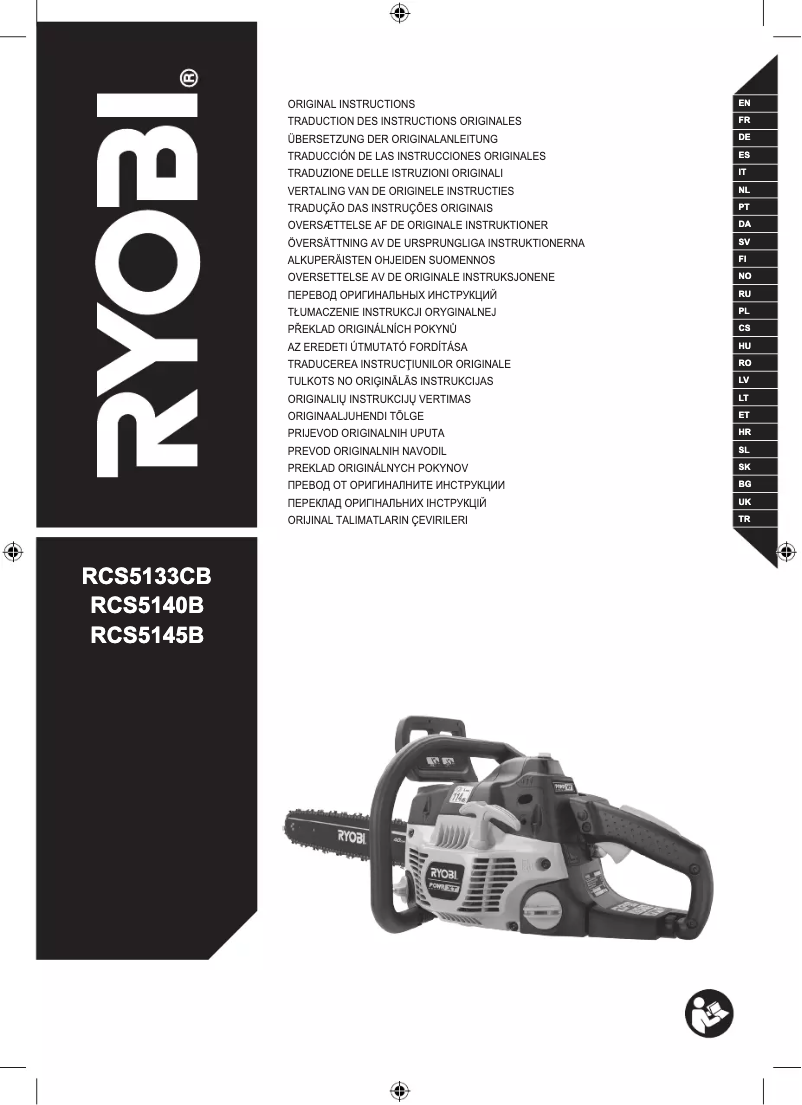 Page 1 de la notice Manuel utilisateur RYOBI RCS5145B