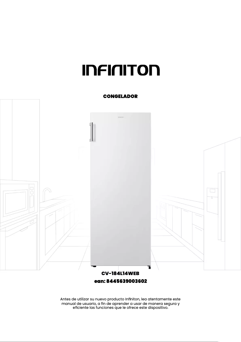 Página 1 del manual Manual de usuario Infiniton CV-184L14WEB