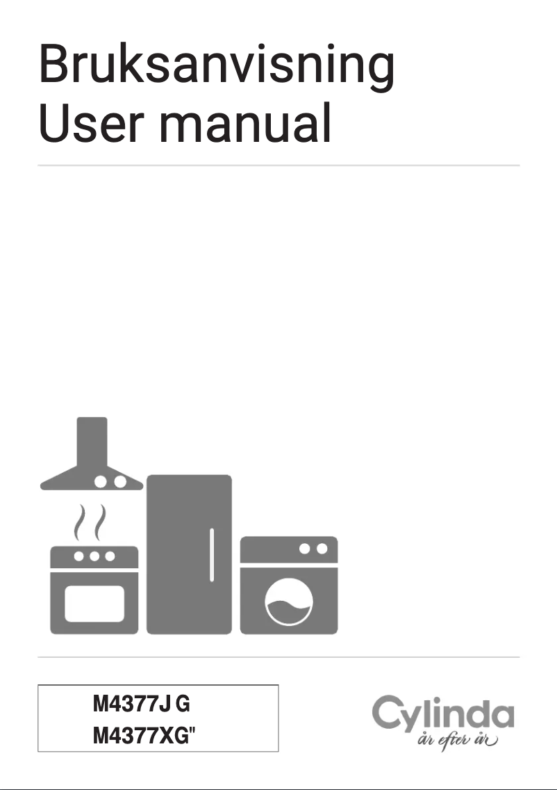 Page 1 de la notice Manuel utilisateur Cylinda K2155HE