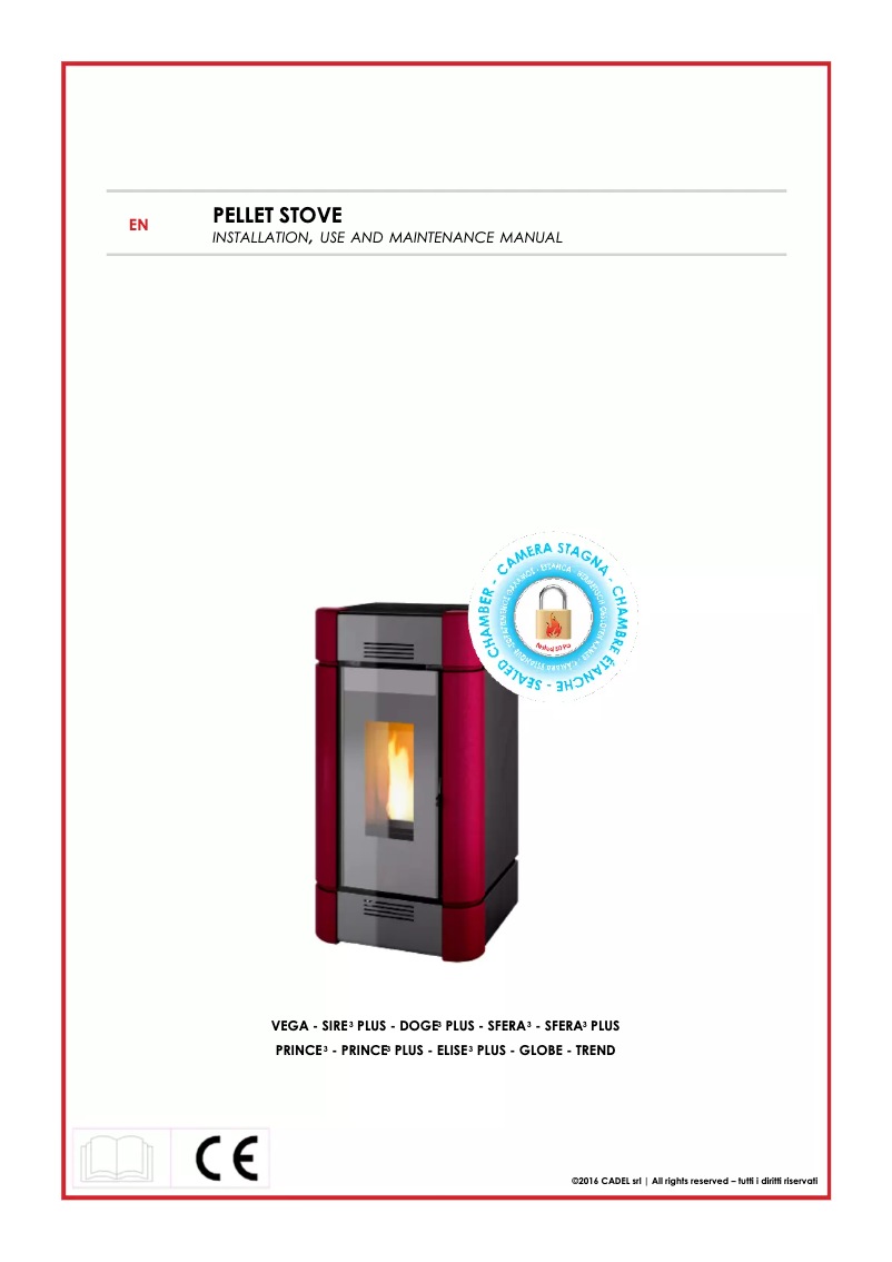 Page 1 de la notice Manuel utilisateur Cadel GLOBE