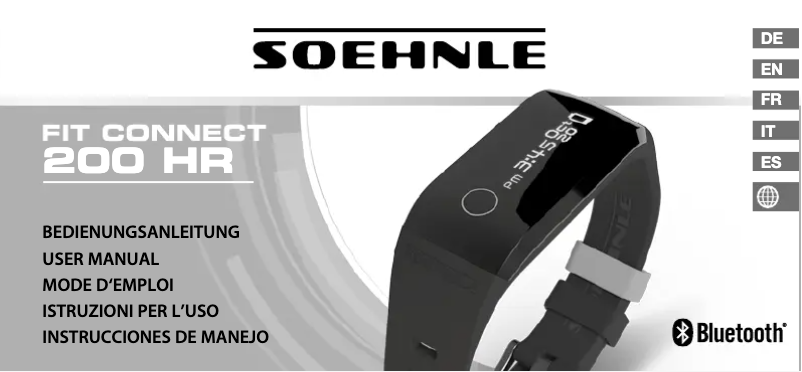 Page 1 de la notice Manuel utilisateur Soehnle Fit Connect 200 HR