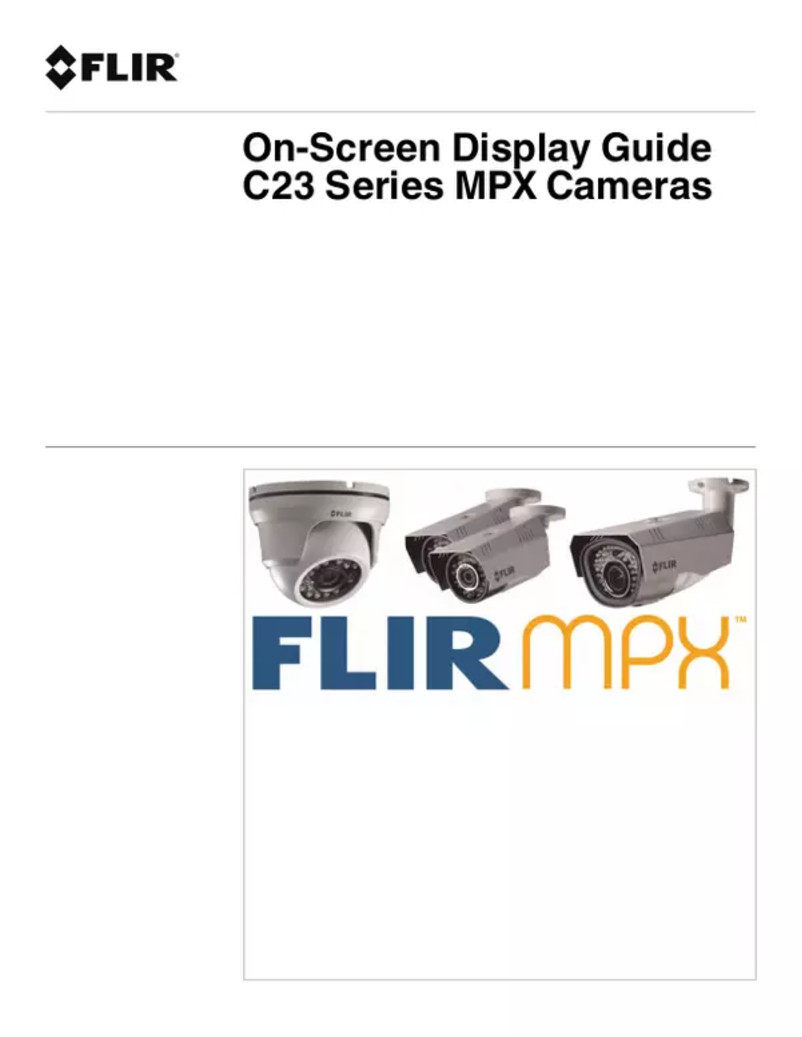 Page 1 de la notice Manuel utilisateur FLIR MPX C237EC