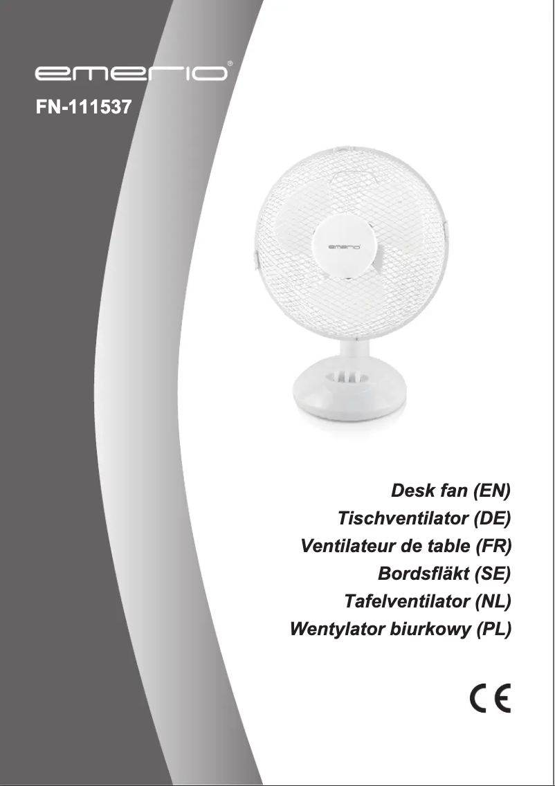 Página 1 del manual Manual de usuario Emerio FN-111537