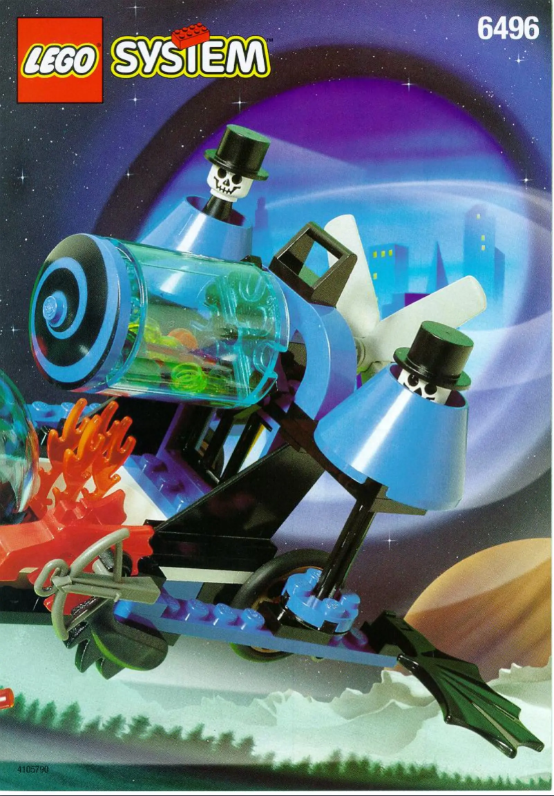 Page 1 de la notice Manuel utilisateur Lego TC - DRAGON VESSEL