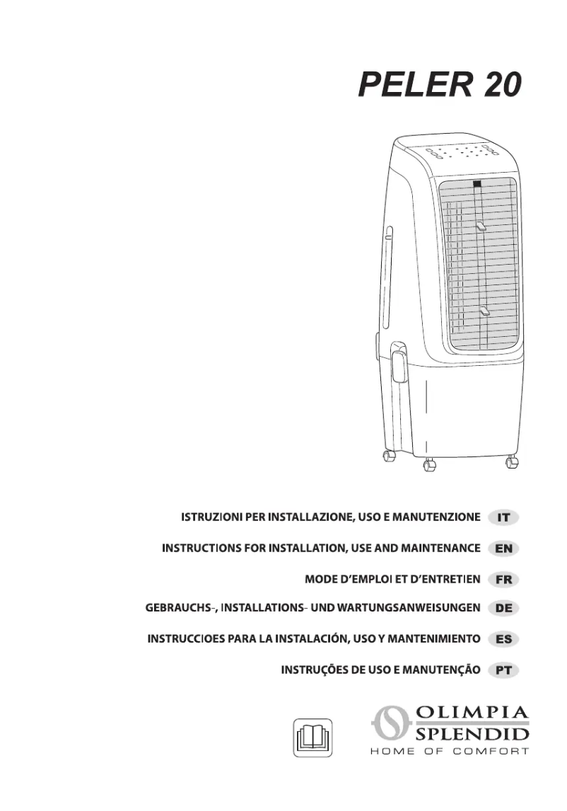 Página 1 del manual Manual de usuario Olimpia Splendid Pelèr 20