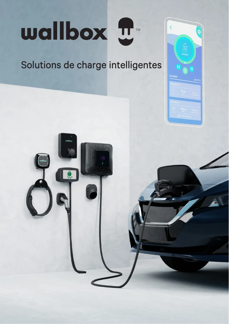 Page 1 de la notice Guide d'installation Wallbox Copper SB