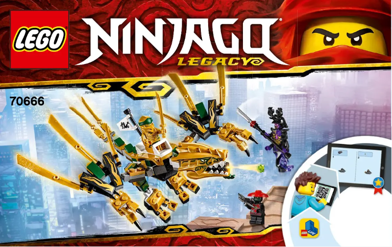 Page 1 of the manual User Manual Lego Ninjago 70666