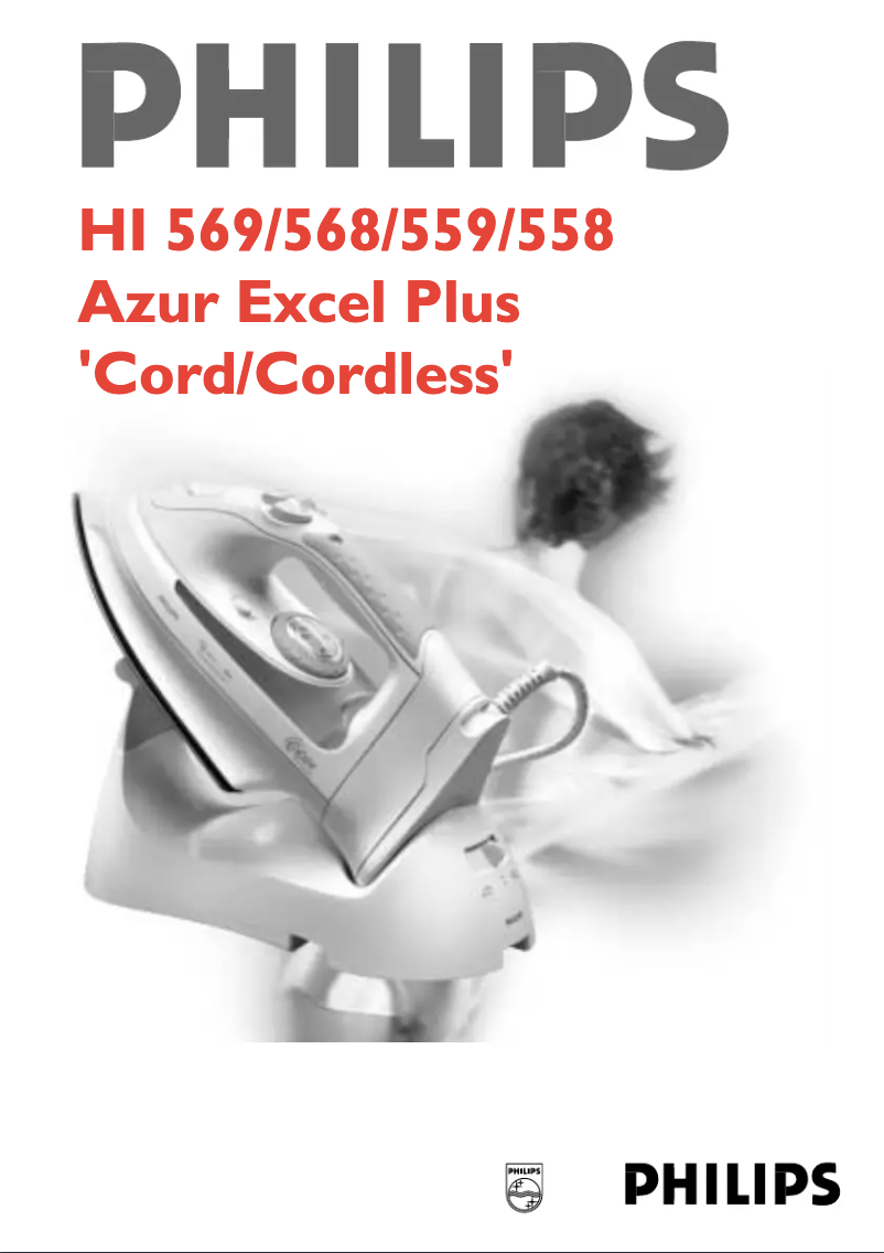 Página 1 del manual Manual de usuario Philips Azur Excel Plus HI558