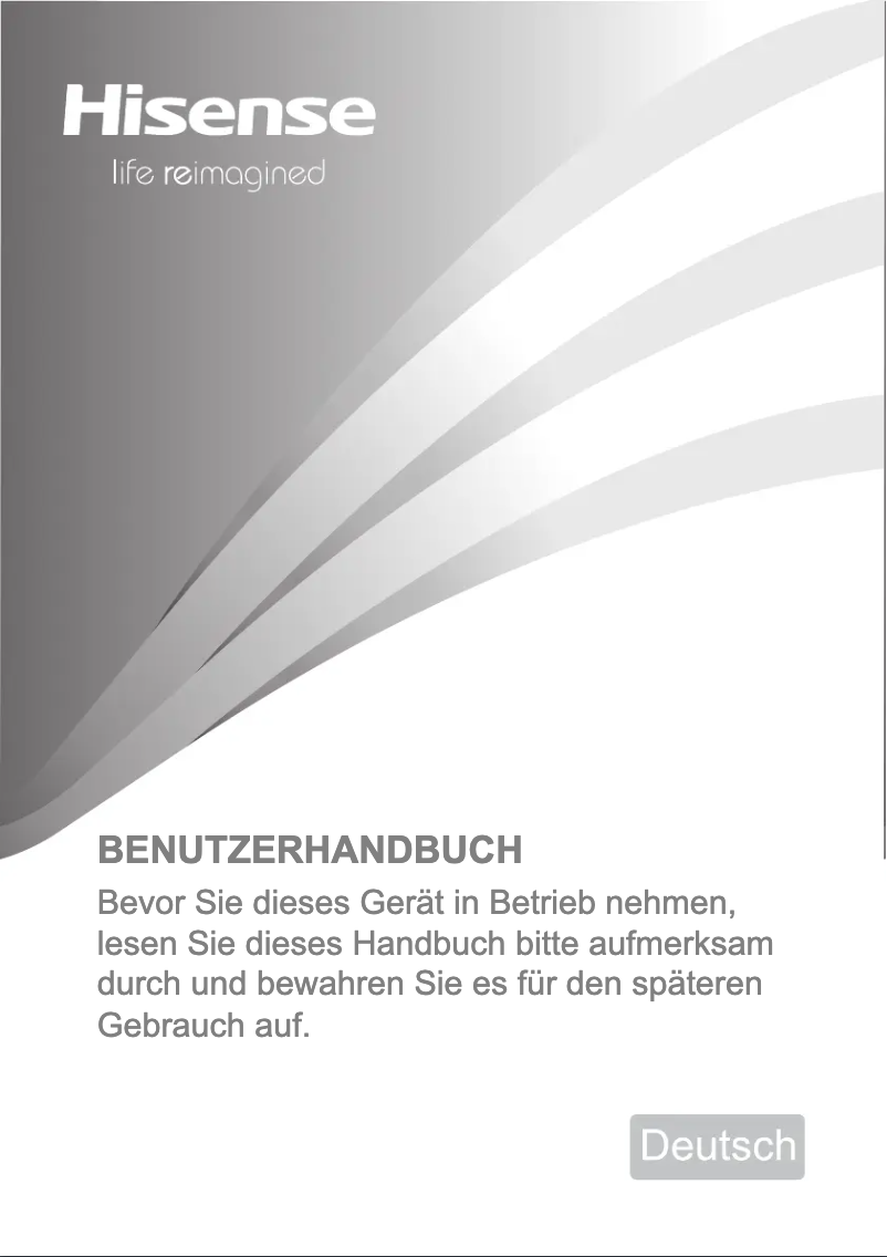 Page 1 de la notice Manuel utilisateur Hisense RR220D4AP2