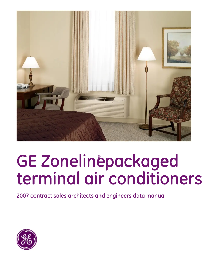 Page 1 de la notice Manuel utilisateur GE AZ38H15DAC