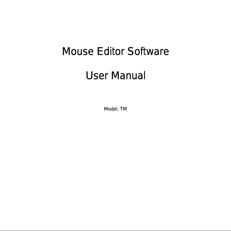 Page 1 of the manual User Manual Tek Republic TM 3600DPI