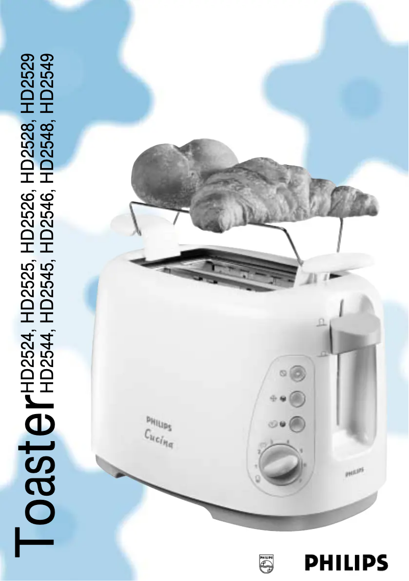 Image de la première page du manuel de l'appareil Cucina HD2548