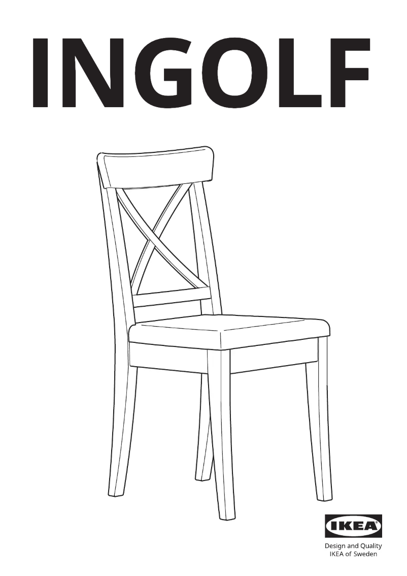 Page 1 de la notice Manuel utilisateur Ikea INGOLF 904.730.66
