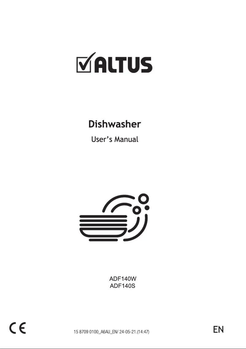 Página 1 del manual Manual de usuario Altus ADF140W