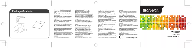 Página 1 del manual Manual de usuario Canyon CNE-CWC2