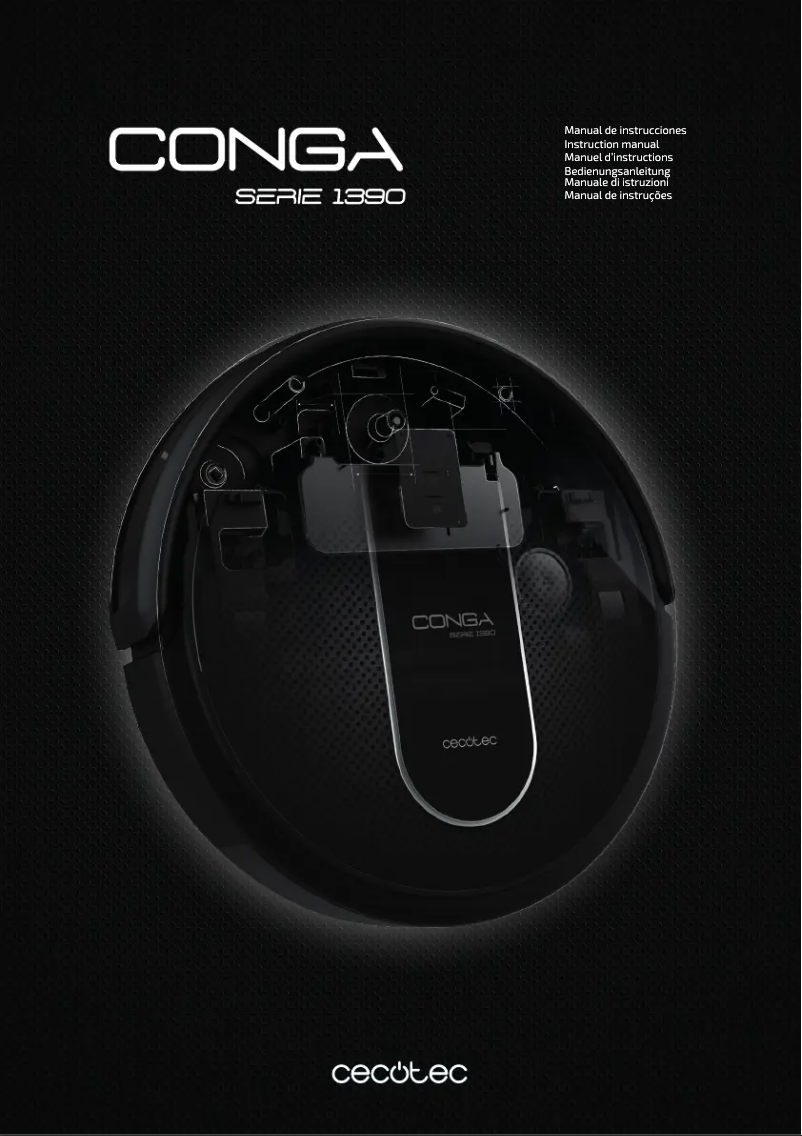 Página 1 del manual Manual de usuario Cecotec Conga 1390