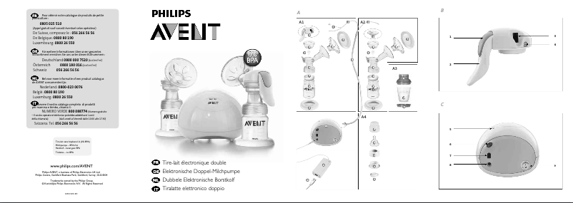 Página 1 del manual Manual de usuario Philips Avent SCF166