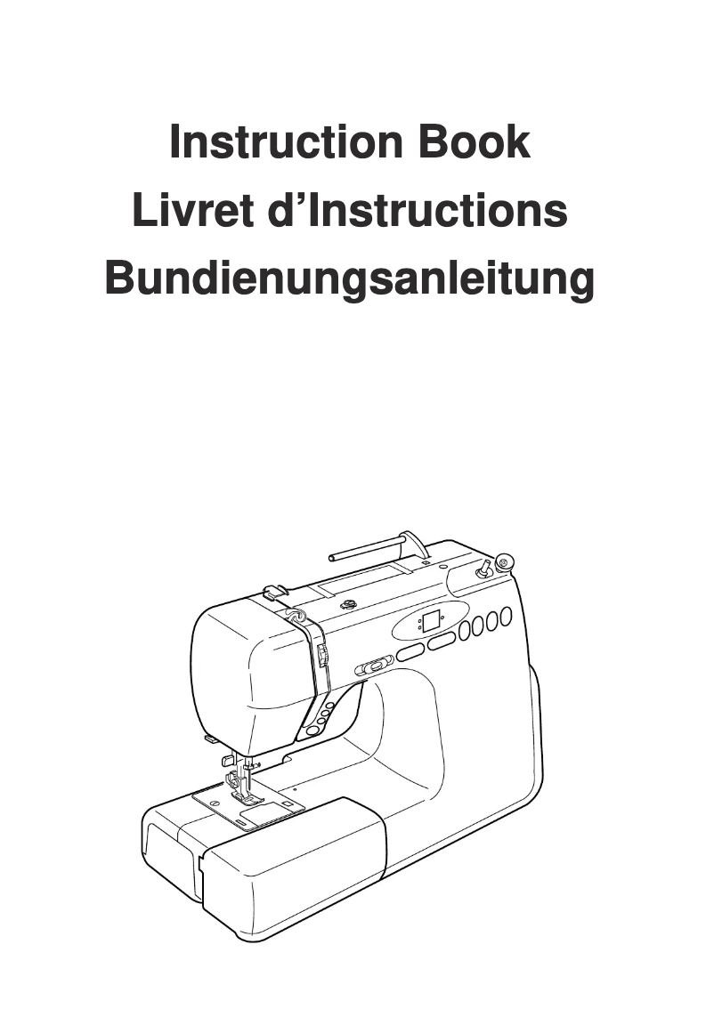 Page 1 de la notice Manuel utilisateur Elna Star