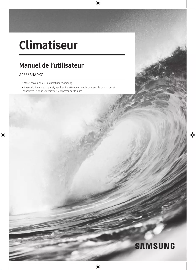 Página 1 del manual Manual de usuario Samsung AC035BNAPKG