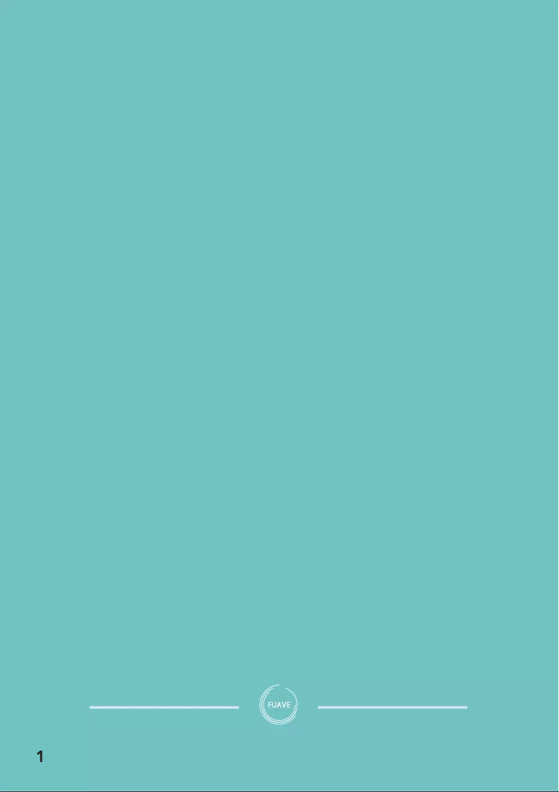 Page 1 de la notice Manuel utilisateur Fuave ACB12K01