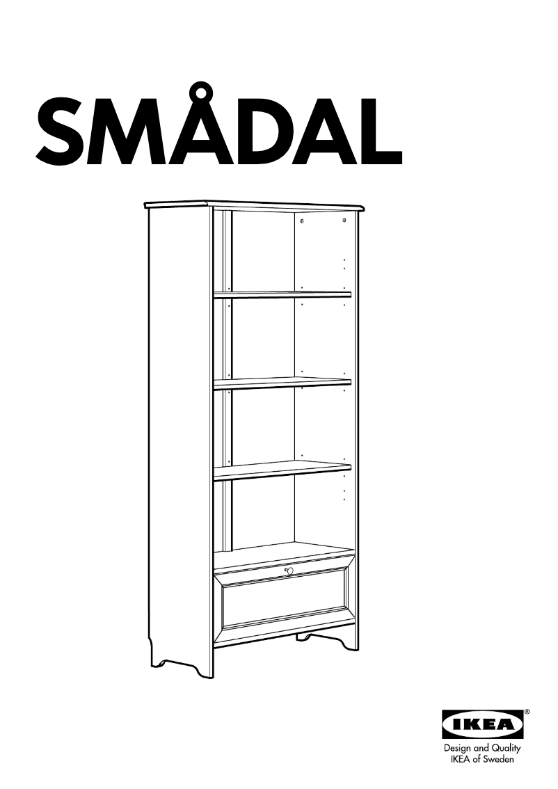 Page 1 de la notice Manuel utilisateur Ikea SMADAL