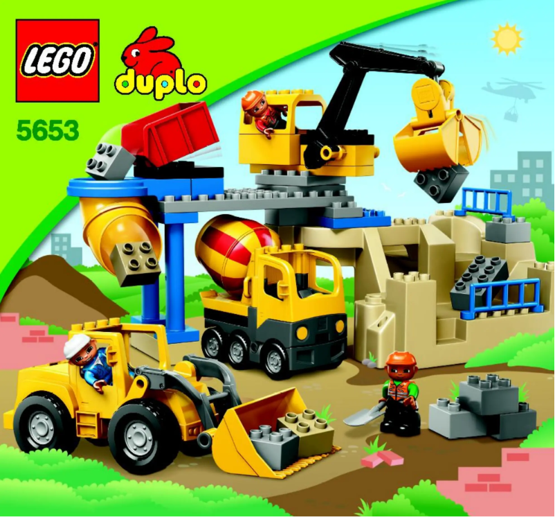 Page 1 de la notice Manuel utilisateur Lego Stone Quarry