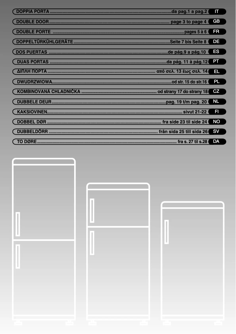 Página 1 del manual Manual de usuario Hoover HDP 3454