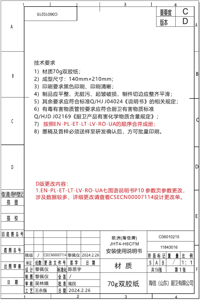 Page 1 of the manual User Manual Hisense GM643XHC