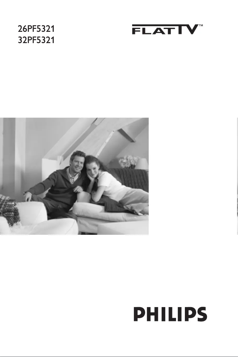 Página 1 del manual Manual de usuario Philips 26PF5321F
