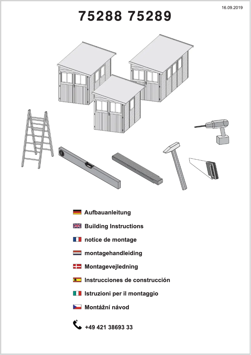 Page 1 de la notice Manuel utilisateur Karibu Waabs 4