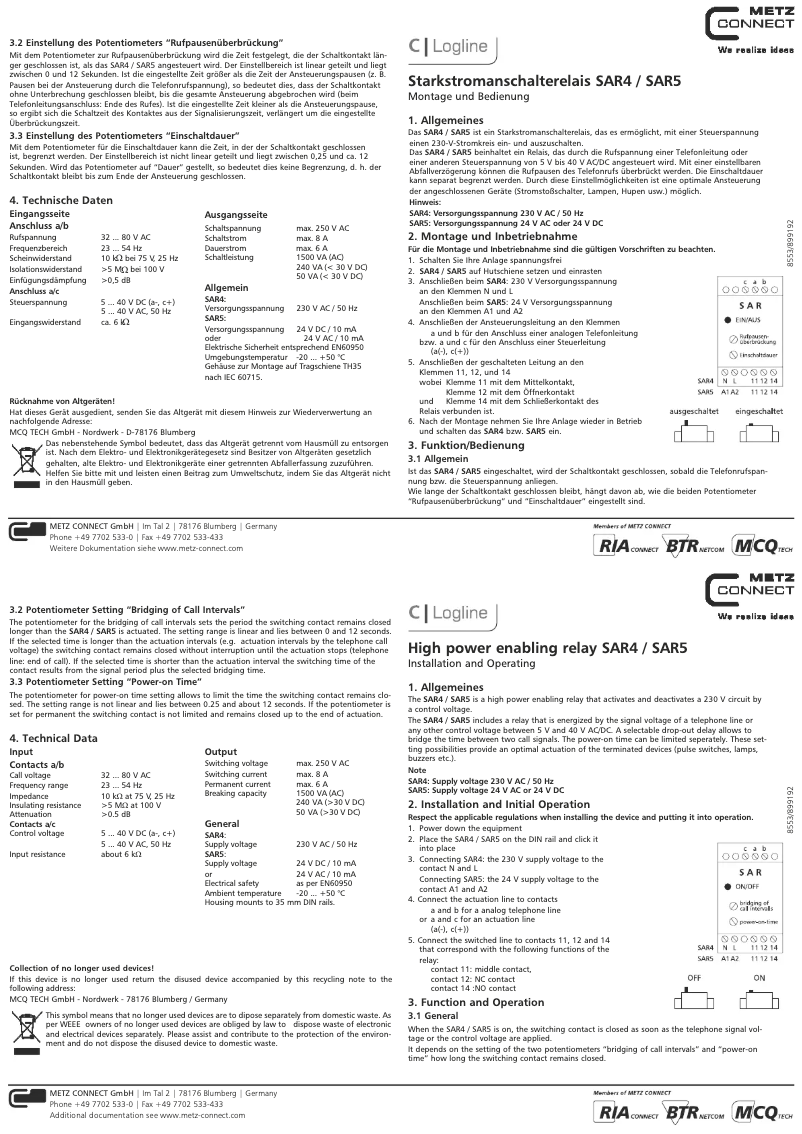 Página 1 del manual Manual de usuario BTR Netcom 130283-I