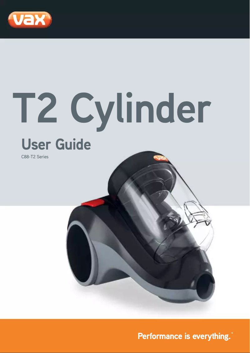 Página 1 del manual Manual de usuario Vax C88-T2