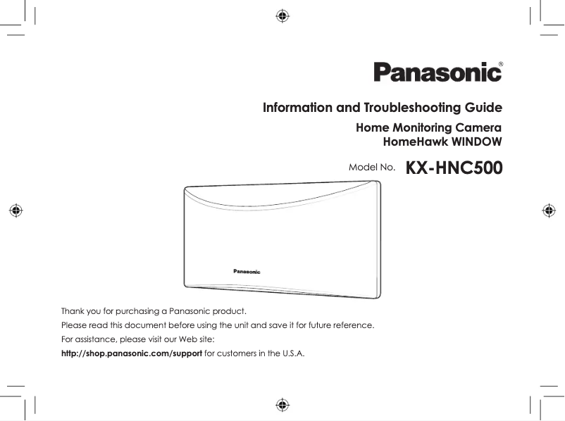 Página 1 del manual Manual de usuario Panasonic KX-HNC500