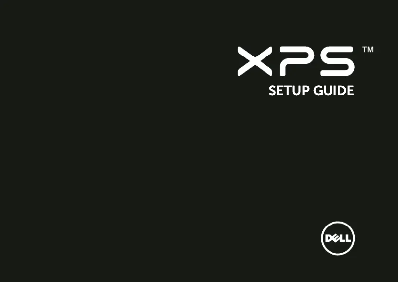 Página 1 del manual Guía de instalación Dell XPS 8300