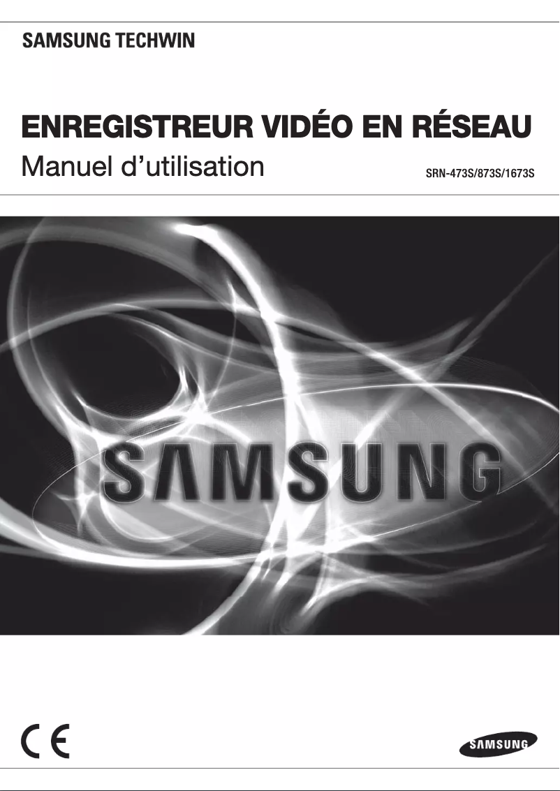 Page 1 de la notice Manuel utilisateur Hanwha SRN-1673S