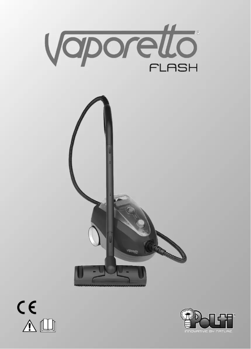 Page 1 of the manual User Manual Polti Flash