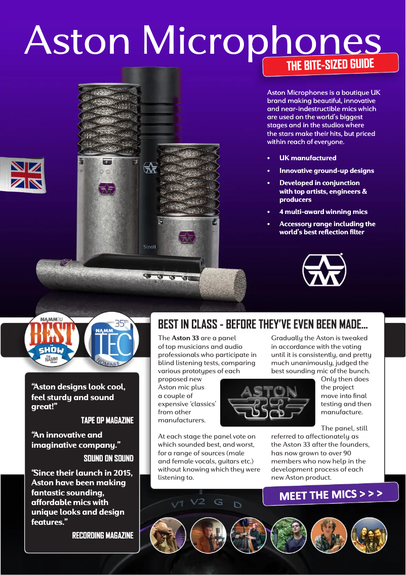 Page 1 de la notice Manuel utilisateur Aston SwiftShield