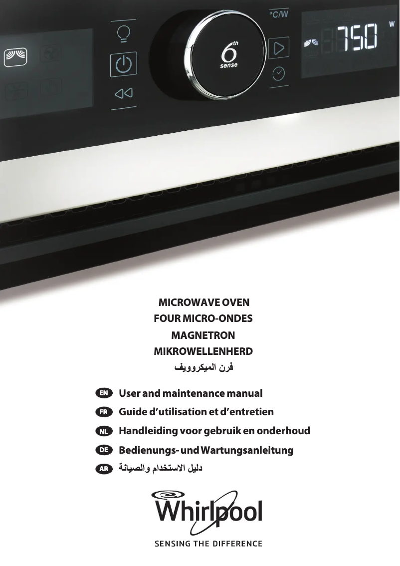 Página 1 del manual Manual de instrucciones Whirlpool AMW 509/IX