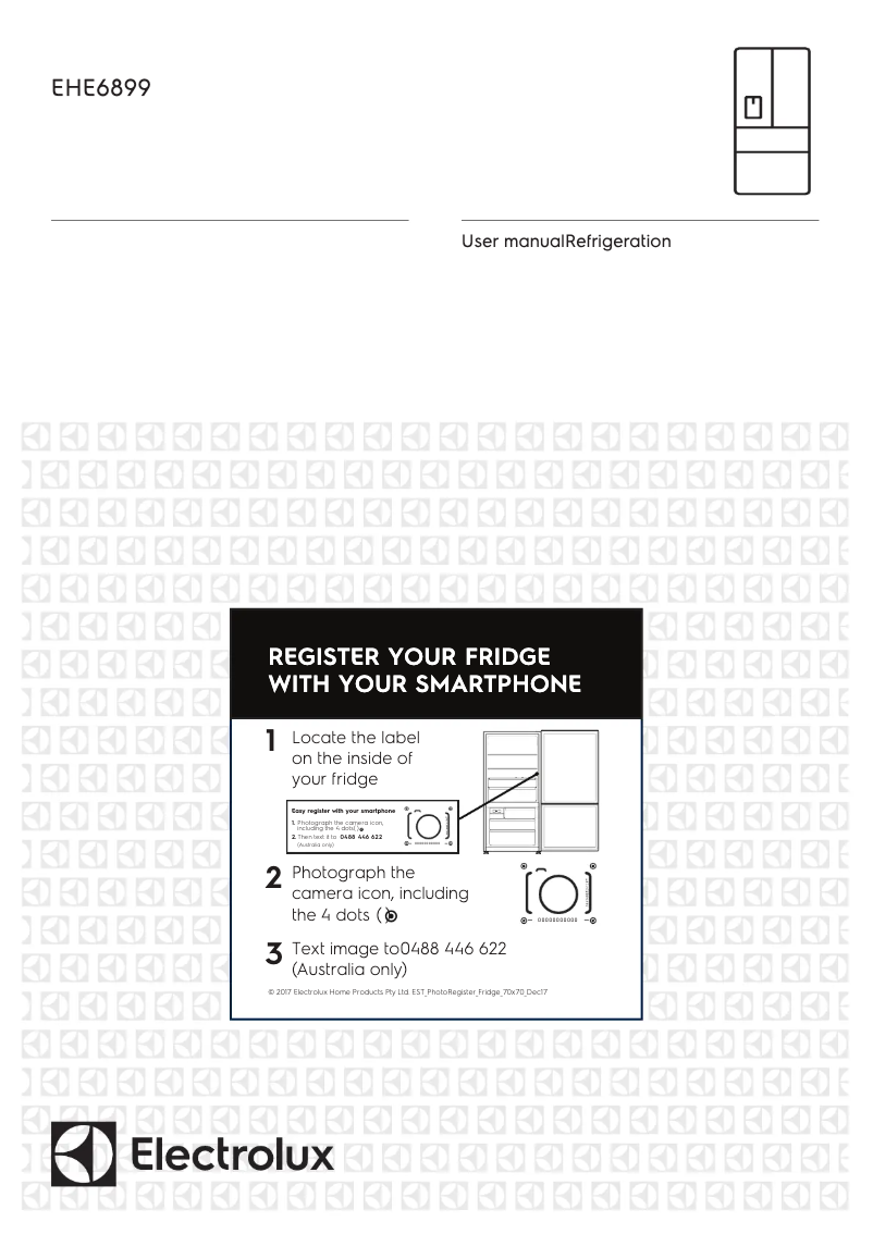 Página 1 del manual Manual de usuario Electrolux EHE6899SA