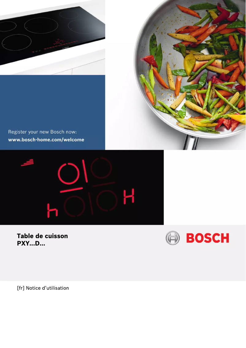 Page 1 of the manual User Manual Bosch PXY695DC1E