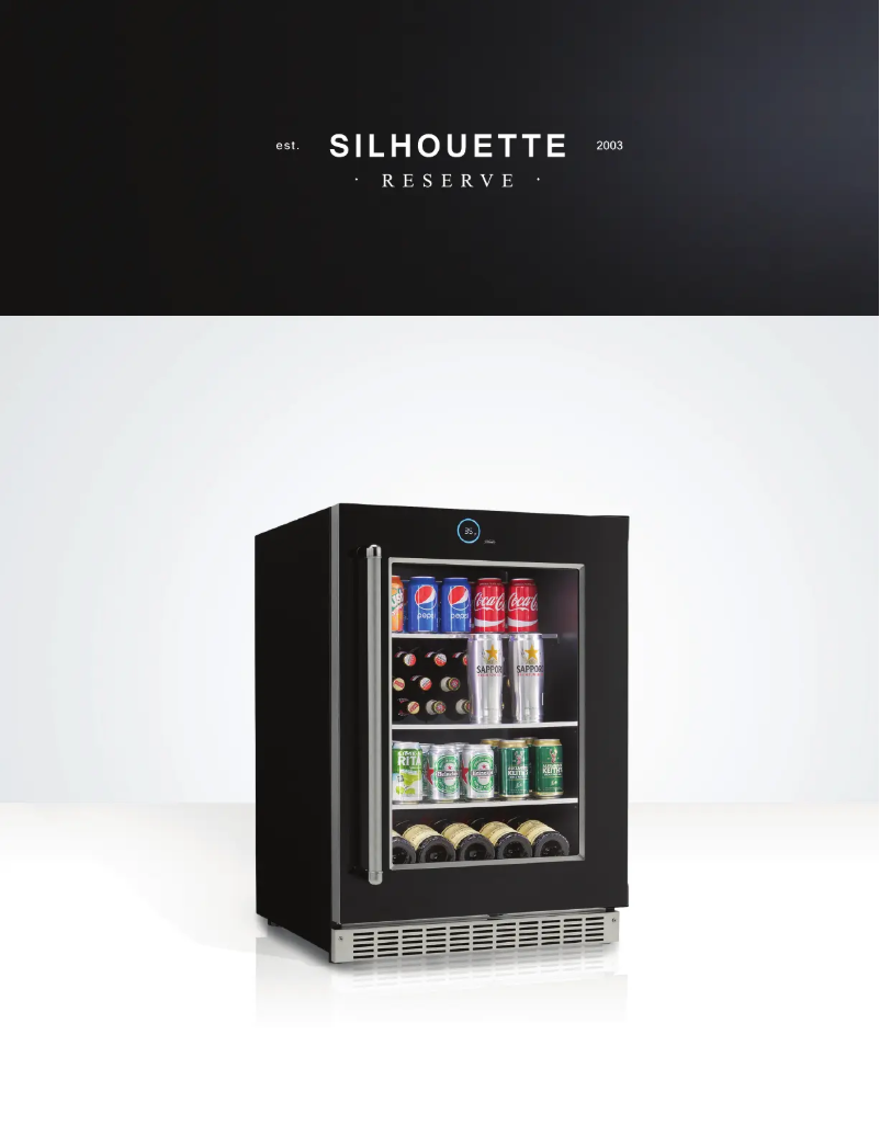 Page 1 de la notice Brochure Danby Silhouette SRVBC050L