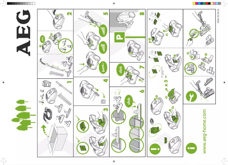 Página 1 del manual Manual de usuario AEG Equipt AEQ30+