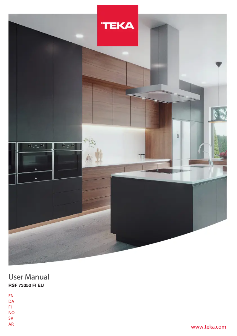 Página 1 del manual Manual de usuario Teka RSF 73350 FI