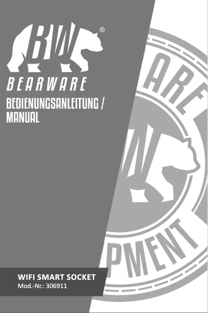 Page 1 de la notice Manuel utilisateur Bearware 306911