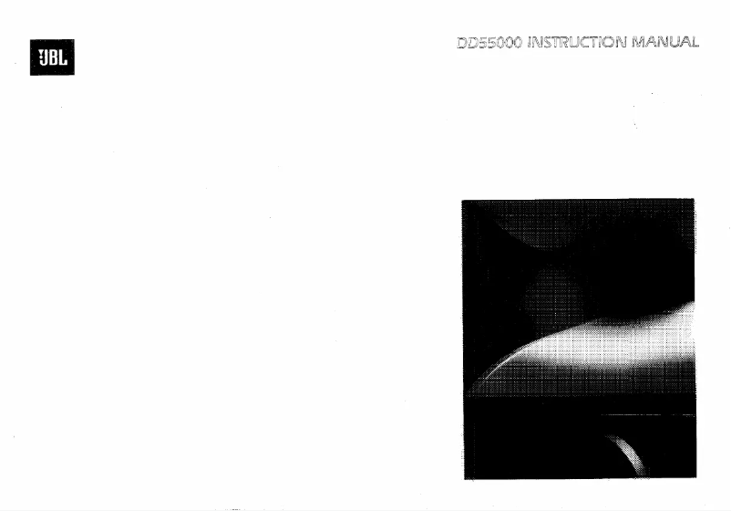 Página 1 del manual Manual de usuario JBL Everest DD55000